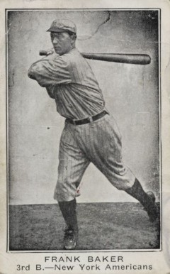 1922 Gassler's Bread Frank Baker # Baseball Card