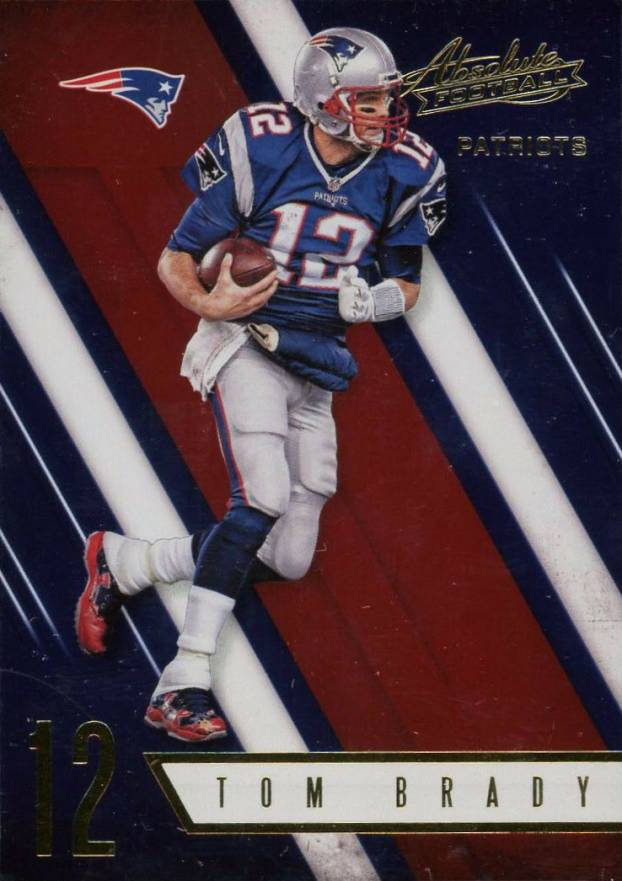 2016 Panini Absolute Tom Brady #42 Football Card