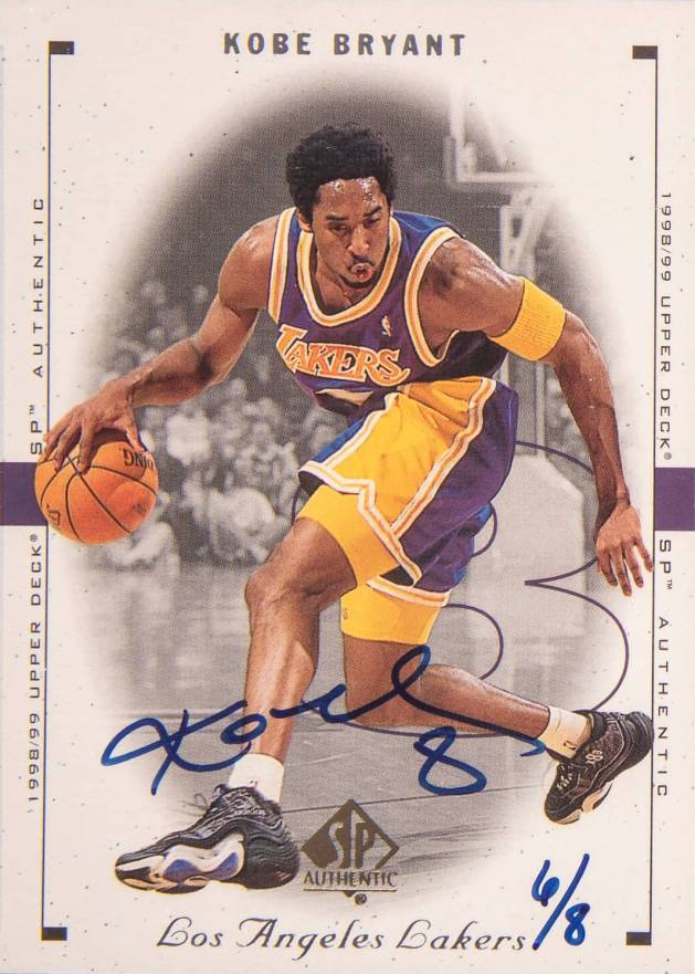2000 SP Authentic Buyback Kobe Bryant #44 Basketball Card