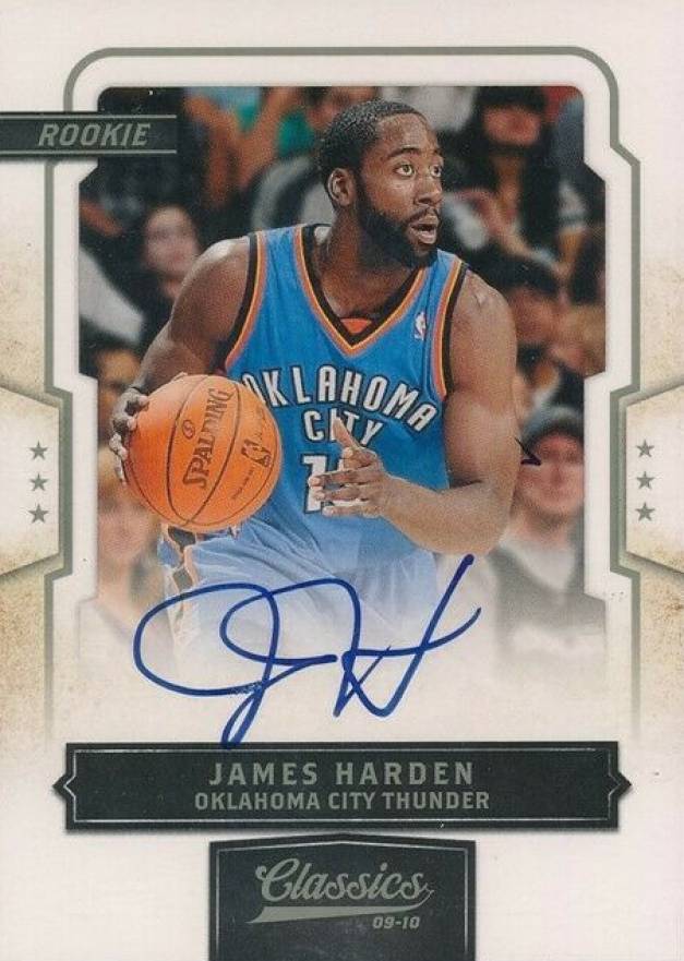 2009 Panini Classics James Harden #163 Basketball Card