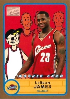 2003 Bazooka LeBron James #276 Basketball Card