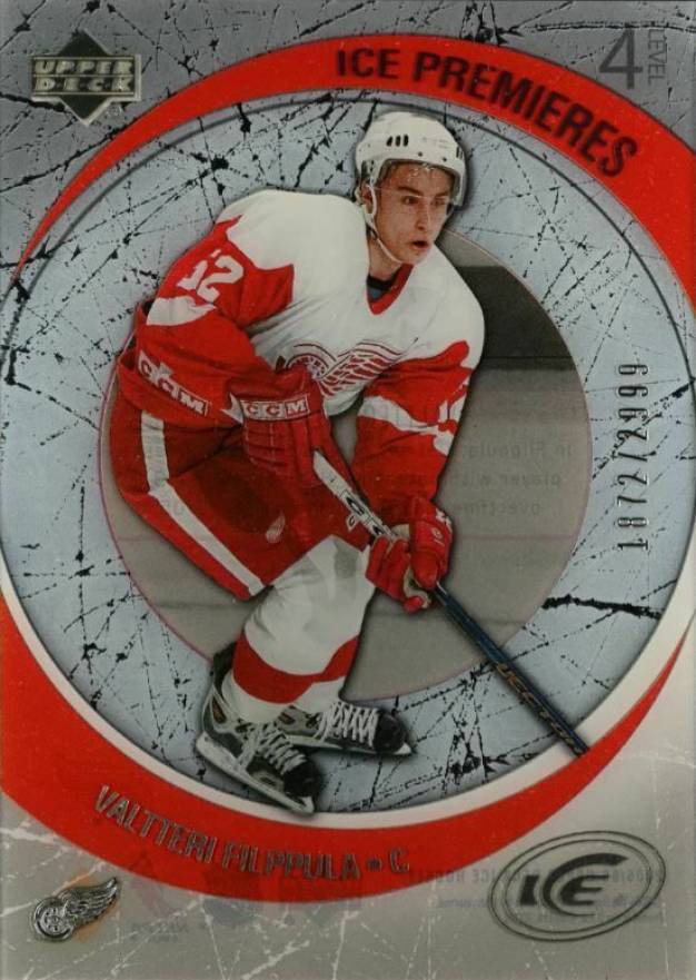 2005 Upper Deck Ice Valtteri Filppula #252 Hockey Card