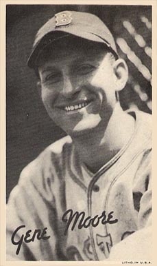 1936 Goudey Premiums-Type 1 (Wide Pen) Gene Moore # Baseball Card