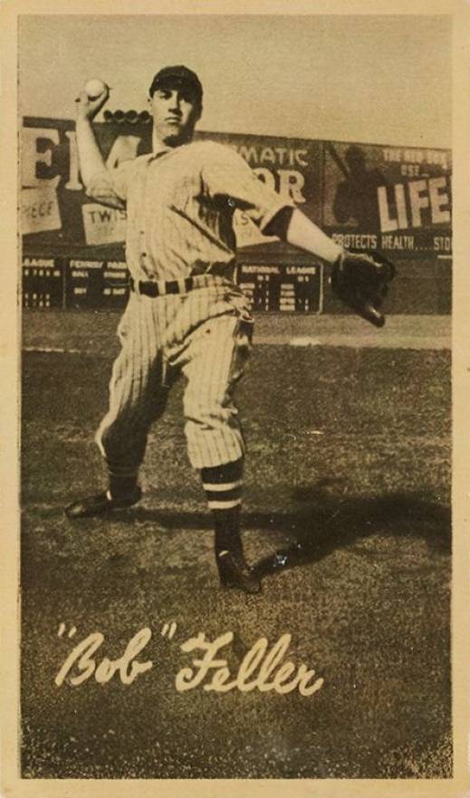1936 Goudey Premiums-Type 1 (Wide Pen) "Bob" Feller # Baseball Card