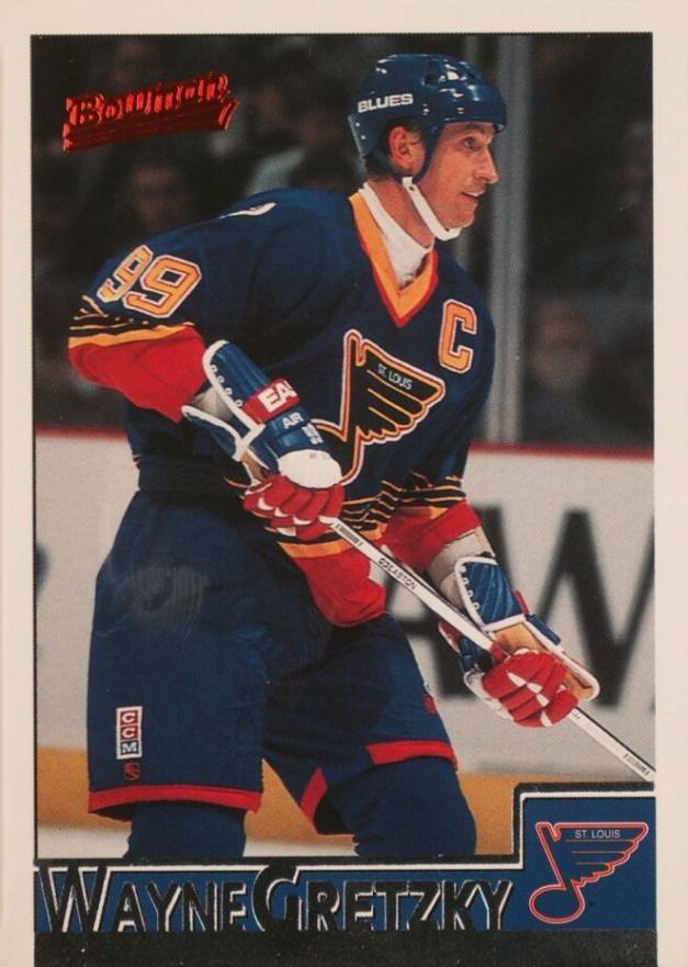 1995 Bowman Wayne Gretzky #1 Hockey Card
