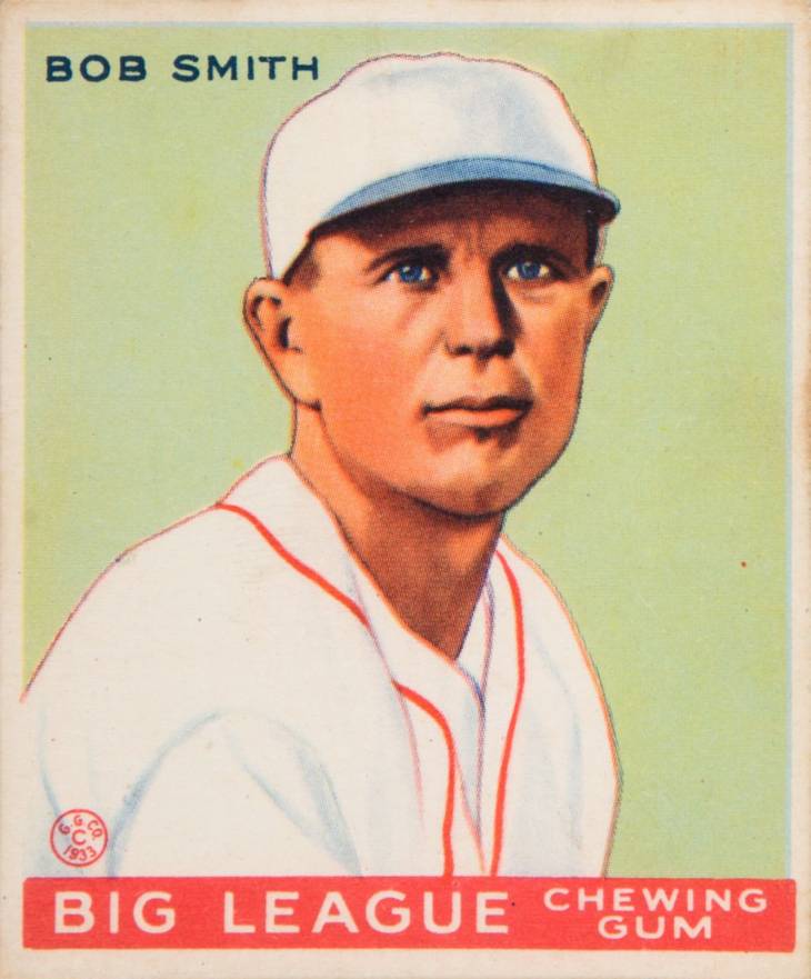 1933 Goudey Bob Smith #185 Baseball Card