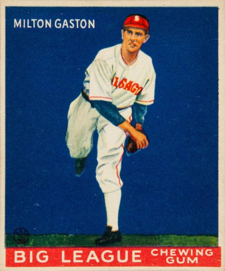 1933 Goudey Milton Gaston #65 Baseball Card