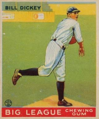 1933 Goudey Bill Dickey #19 Baseball Card