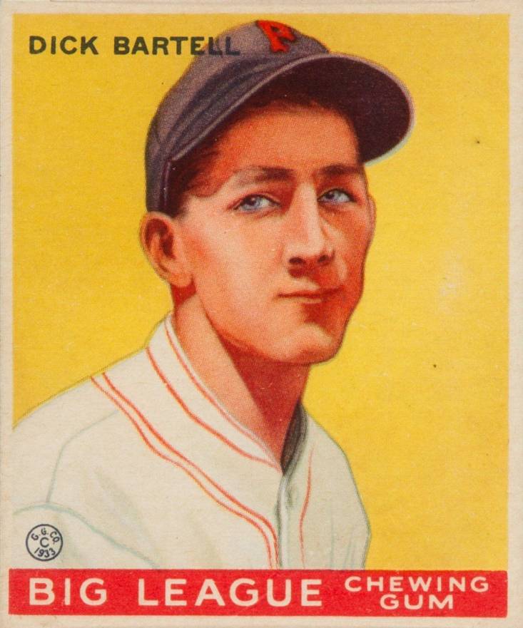 1933 Goudey Dick Bartell #28 Baseball Card