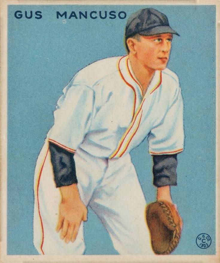 1933 Goudey Gus Mancuso #237 Baseball Card