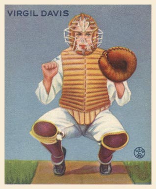 1933 Goudey Virgil Davis #210 Baseball Card
