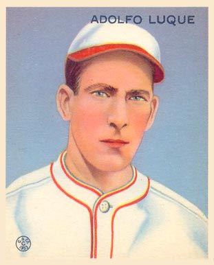 1933 Goudey Adolfo Luque #209 Baseball Card