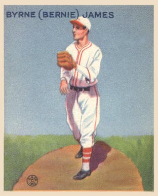 1933 Goudey Byrne (Bernie) James #208 Baseball Card