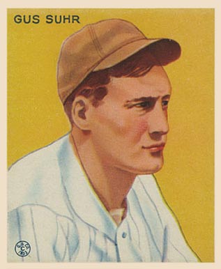 1933 Goudey Gus Suhr #206 Baseball Card