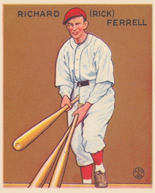 1933 Goudey Richard (Rick) Ferrell #197 Baseball Card