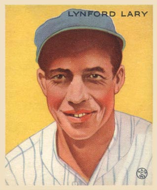 1933 Goudey Lynford Lary #193 Baseball Card
