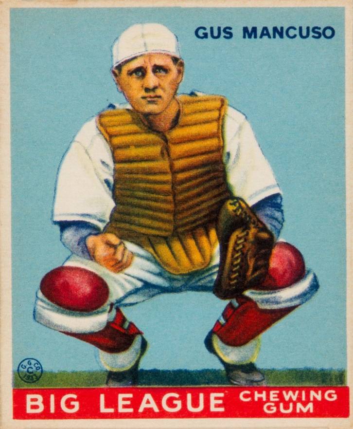 1933 Goudey Gus Mancuso #41 Baseball Card