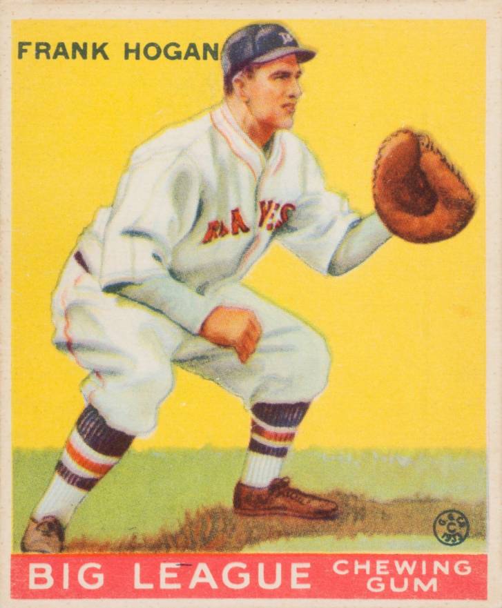 1933 Goudey Frank Hogan #30 Baseball Card