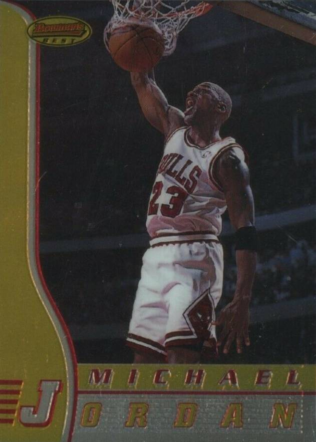1996 Bowman's Best Michael Jordan #80 Basketball Card