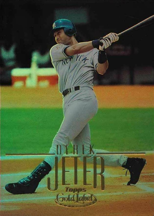 2002 Topps Gold Label Derek Jeter #2 Baseball Card