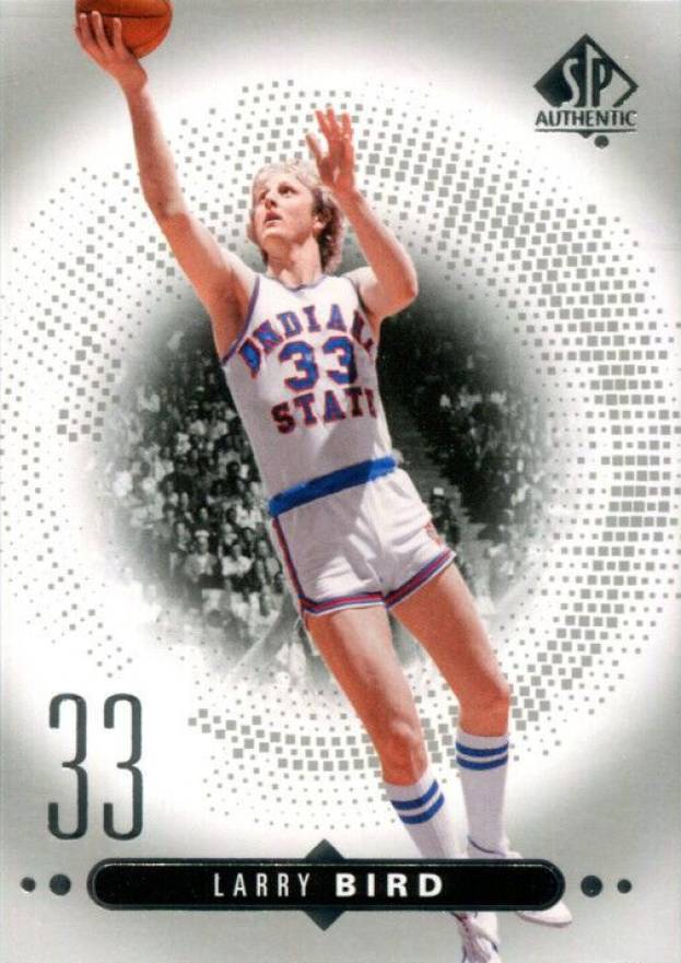 2014 SP Authentic Larry Bird #32 Basketball Card