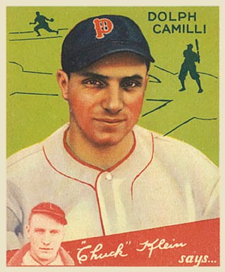 1934 Goudey Dolph Camilli #91 Baseball Card