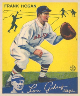 1934 Goudey Frank Hogan #20 Baseball Card