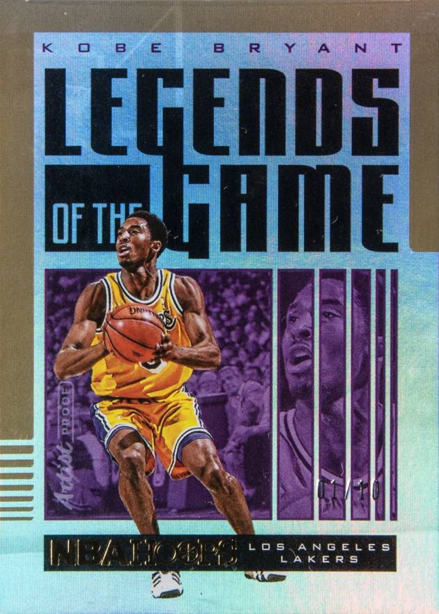 2020 Panini Hoops Legends of the Game Kobe Bryant #59 Basketball Card