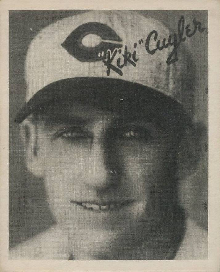 1936 Goudey "Kiki" Cuyler # Baseball Card