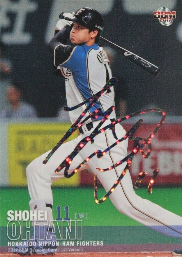 2017 BBM 1st Version Shohei Ohtani #2 Baseball Card