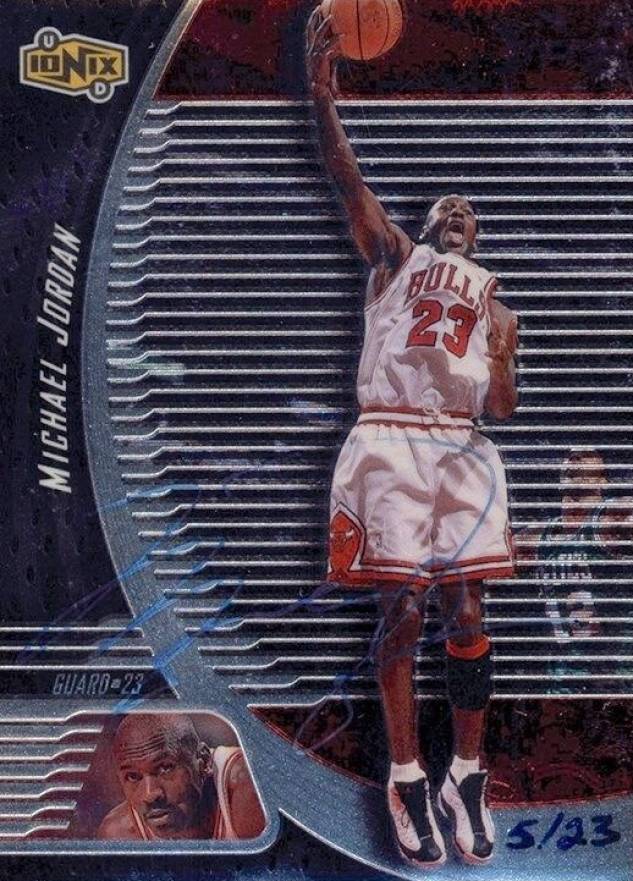 1998 Upper Deck Ionix Michael Jordan #J1A Basketball Card
