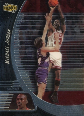 1998 Upper Deck Ionix Michael Jordan #6 Basketball Card