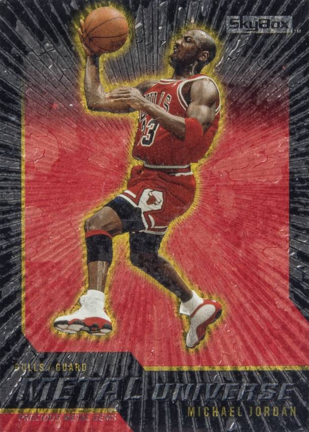 2008 Skybox Metal Universe Michael Jordan #23 Basketball Card