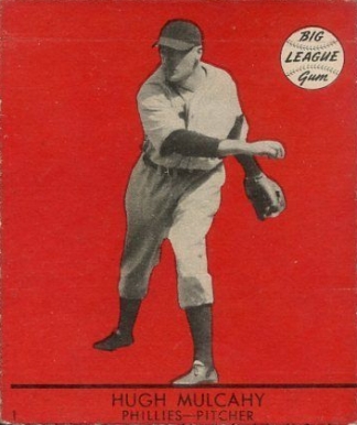 1941 Goudey Hugh Mulcahy #1r Baseball Card