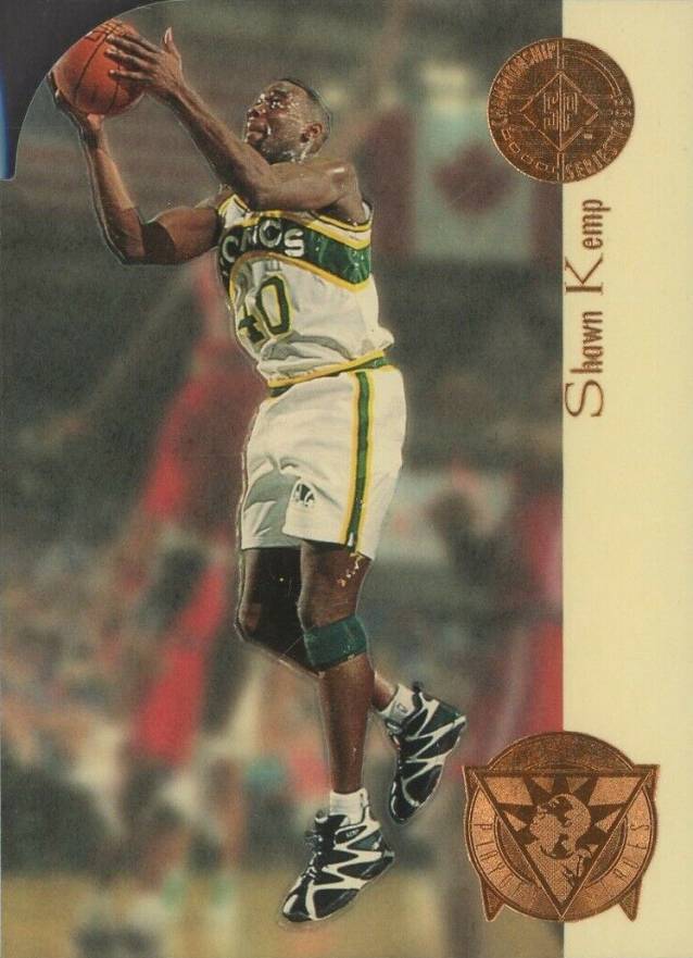 1994 SP Championship Playoff Heroes Shawn Kemp #P3 Basketball Card