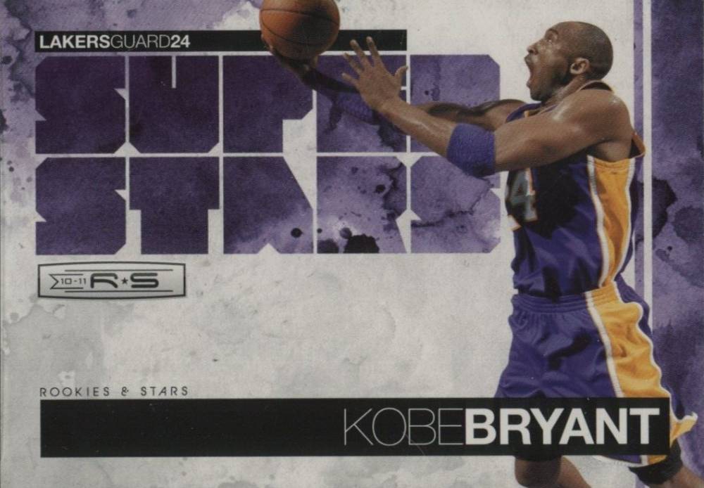 2010 Panini Rookies & Stars Superstars Kobe Bryant #1 Basketball Card