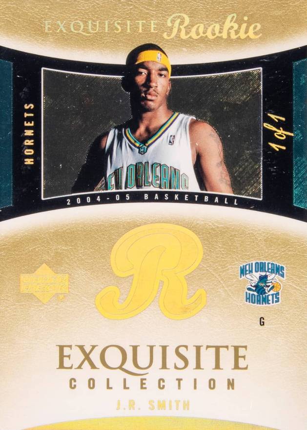 2004 Upper Deck Exquisite Collection  J.R. Smith #53 Basketball Card