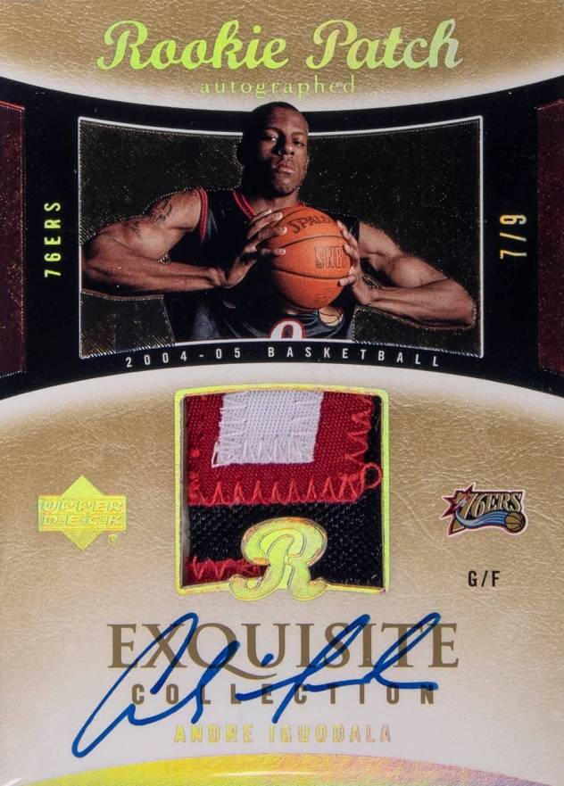 2004 Upper Deck Exquisite Collection  Andre Iguodala #85 Basketball Card
