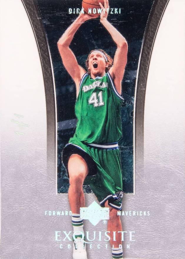 2004 Upper Deck Exquisite Collection  Dirk Nowitzki #6 Basketball Card