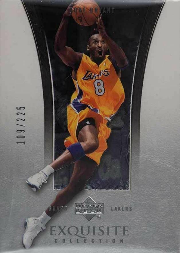 2004 Upper Deck Exquisite Collection  Kobe Bryant #16 Basketball Card