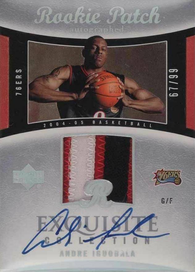 2004 Upper Deck Exquisite Collection  Andre Iguodala #85 Basketball Card