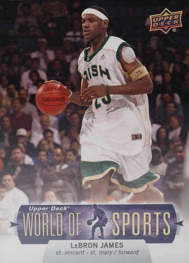2011 Upper Deck World Of Sports LeBron James #33 Basketball Card