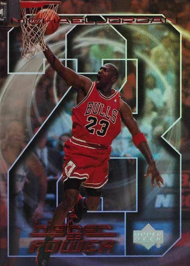 1999 Upper Deck Encore MJ A Higher Power Michael Jordan #MJ2 Basketball Card