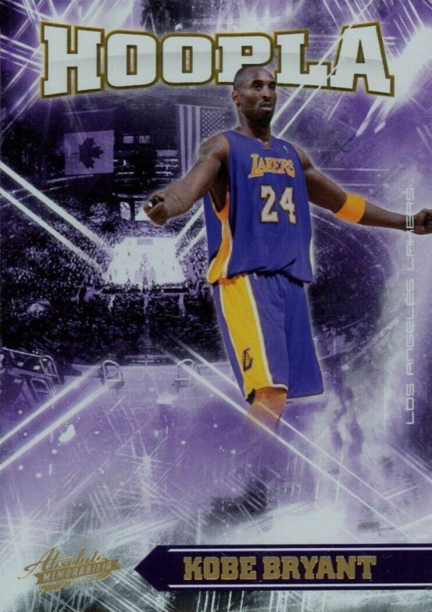 2010 Panini Absolute Memorabilia Hoopla Kobe Bryant #13 Basketball Card