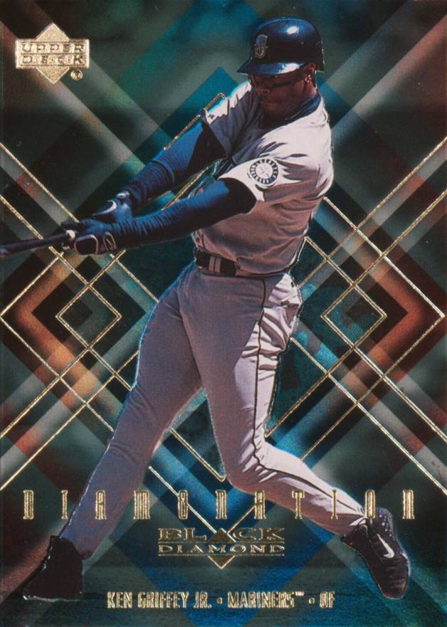 2000 Upper Deck Black Diamond Diamonation Ken Griffey Jr. #D1 Baseball Card