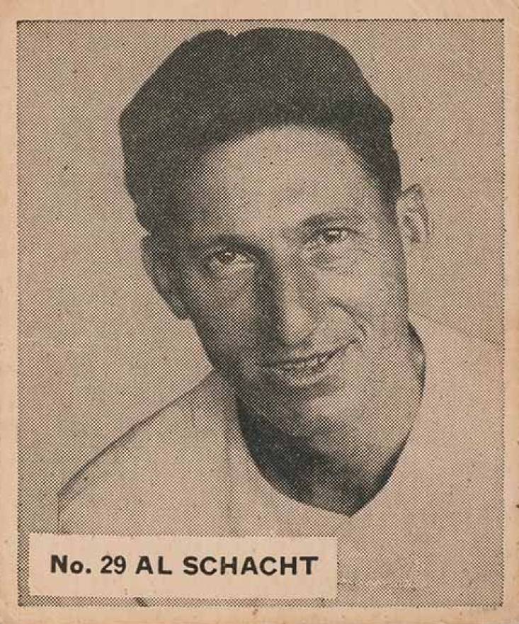 1936 Goudey World Wide Gum Al Schacht #29 Baseball Card