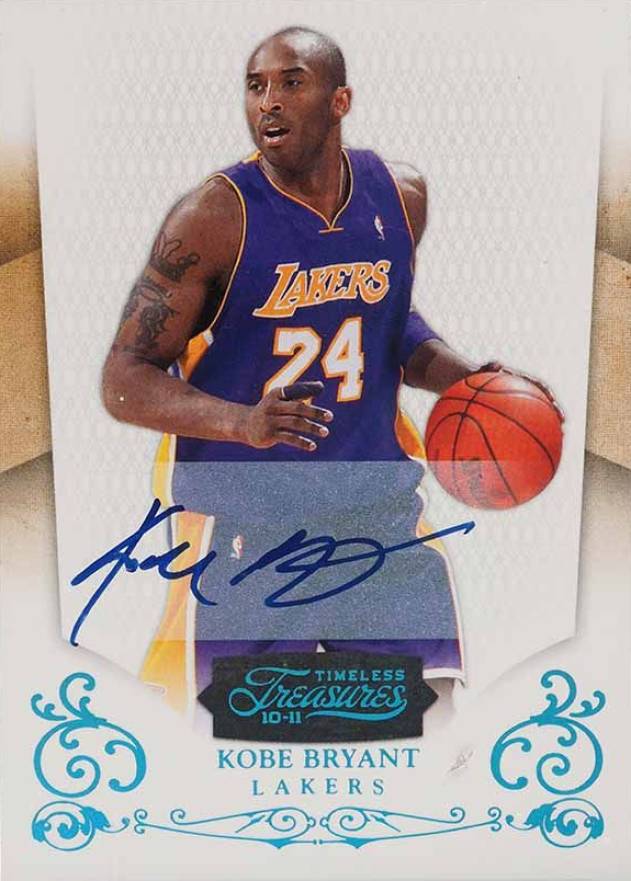 2010 Panini Timeless Treasures Kobe Bryant #1 Basketball Card