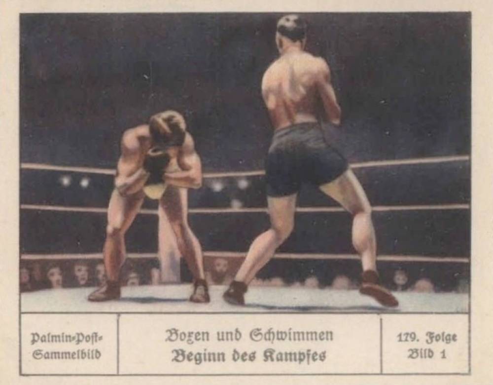1927 Palmin Boxen Und Schwimmen Dempsey vs. Tunney #1 Other Sports Card