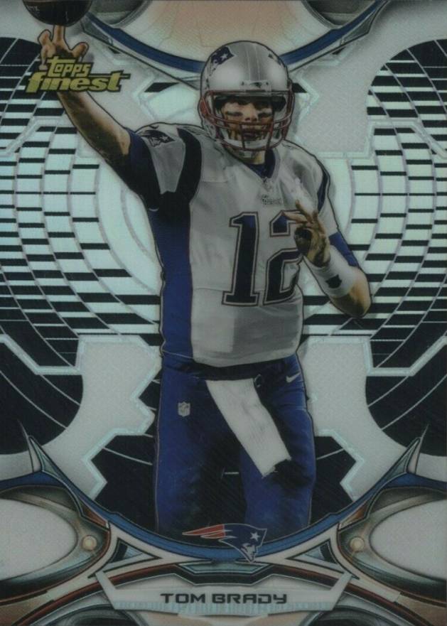 2015 Finest Tom Brady #140 Football Card