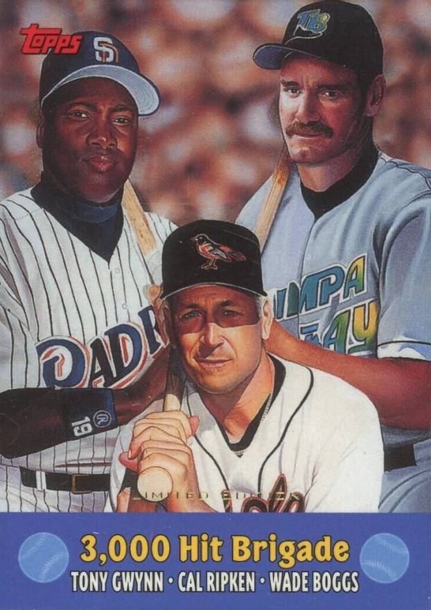 2000 Topps Combos Limited Edition 3,000 Hit Brigade #TC10 Baseball Card